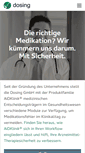 Mobile Screenshot of dosing-gmbh.de